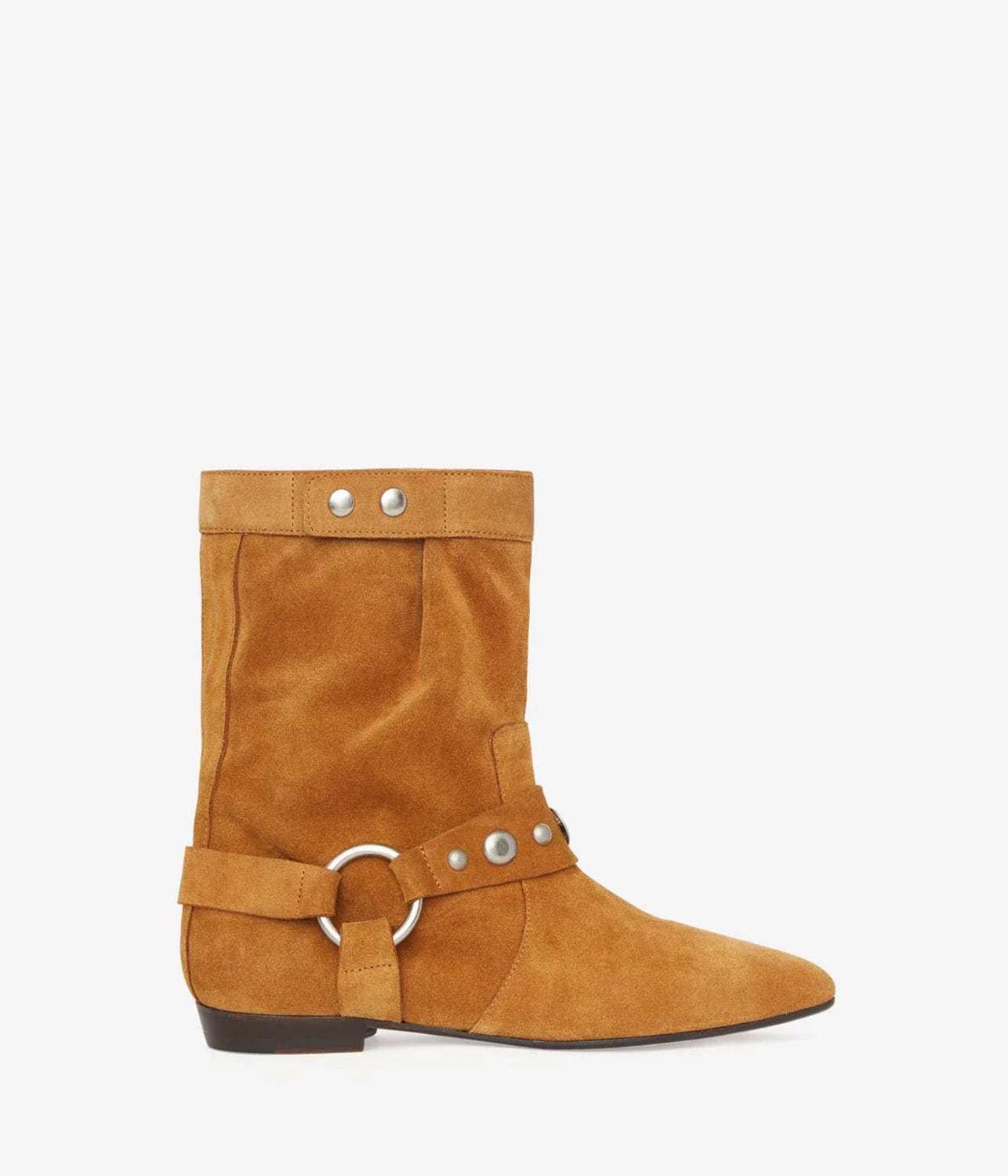 ISABEL MARANT STANIA BOOTS- COGNAC