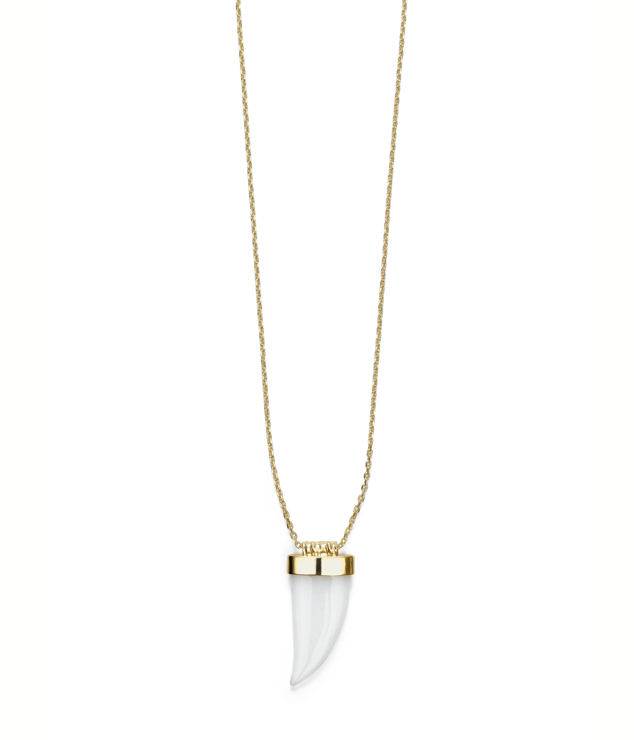 JAWS SMALL WAVE NECKLACE | GOLD | ANNI LU ANNI LU JAWS SMALL WAVE NECKLACE | GOLD