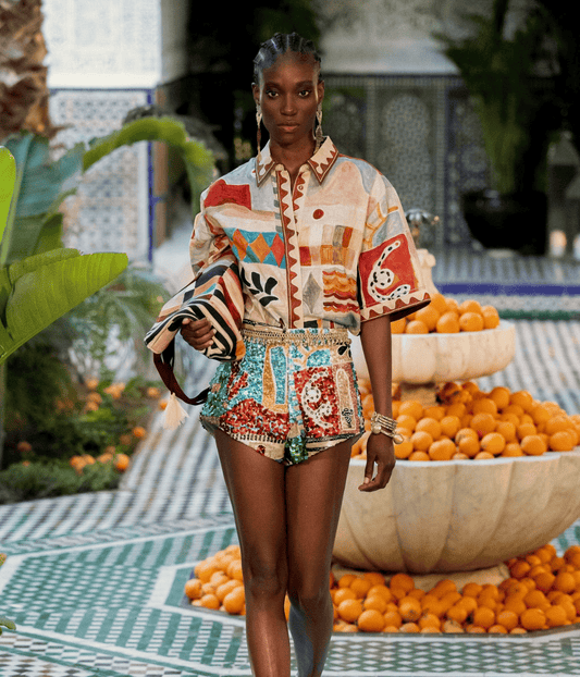 JAZZ EMBELLISHED CORSET SHORTS | ALEMAIS ALEMAIS JAZZ EMBELLISHED CORSET SHORTS