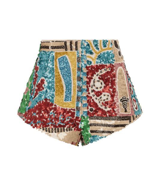 JAZZ EMBELLISHED CORSET SHORTS | ALEMAIS ALEMAIS JAZZ EMBELLISHED CORSET SHORTS