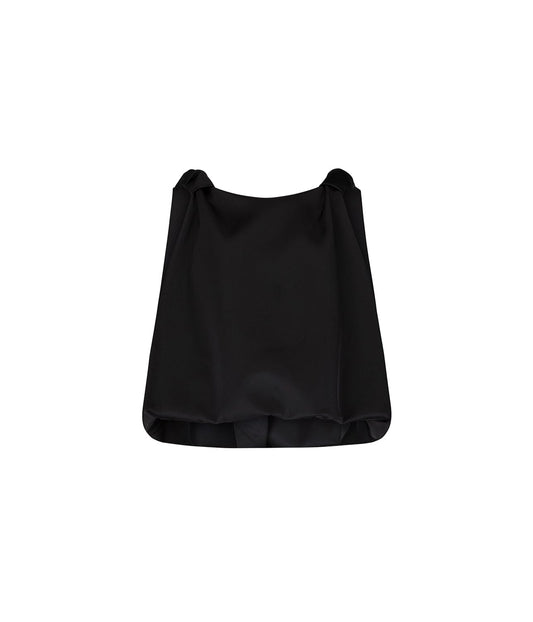 KNOT TOP- BLACK | HARRIS TAPPER |  HARRIS TAPPER KNOT TOP- BLACK