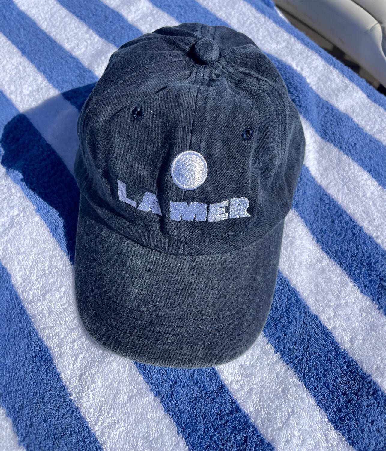 LA MER CAP- BLACK NAVY | LITTLE PALMA |  LITTLE PALMA LA MER CAP- BLACK NAVY