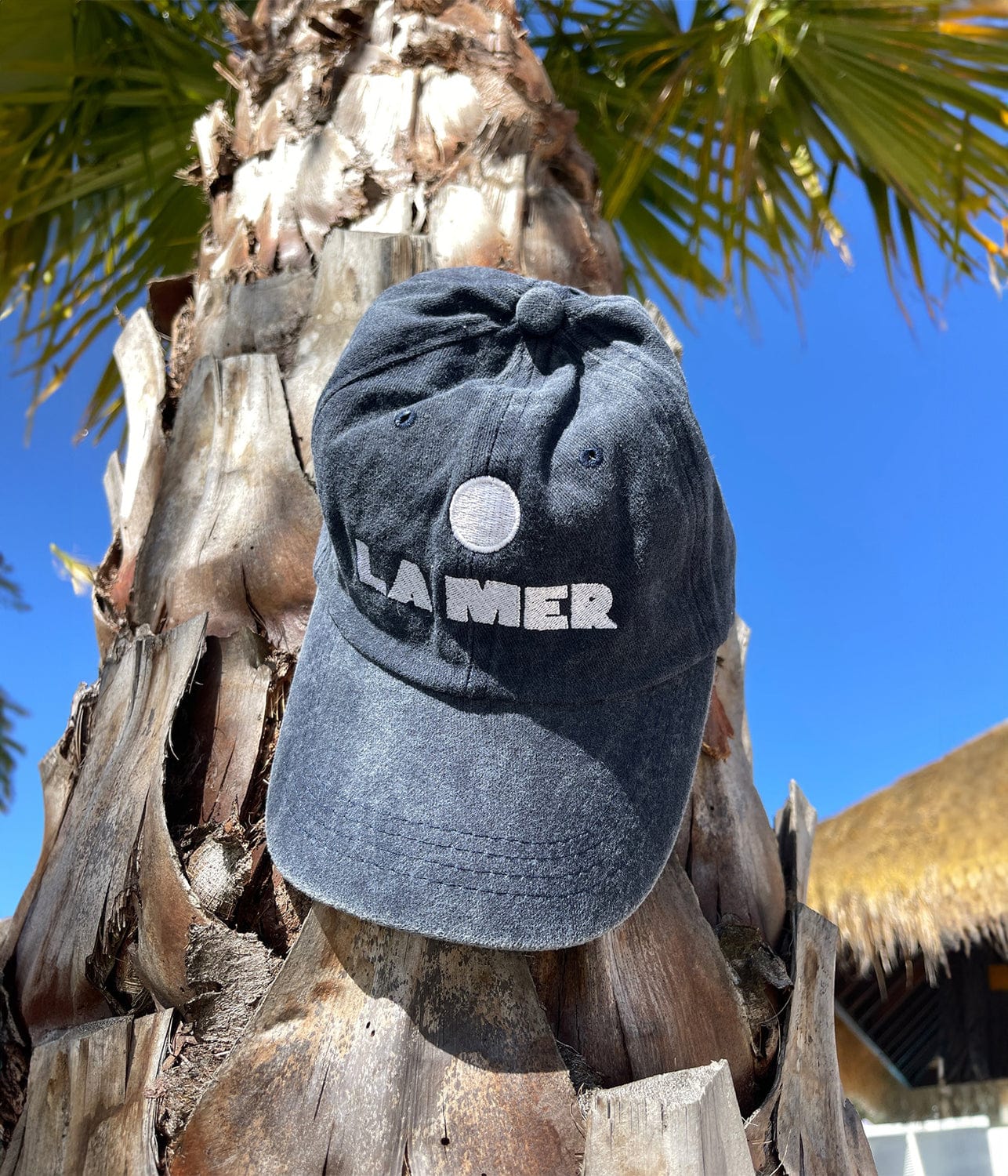 LA MER CAP- BLACK NAVY | LITTLE PALMA |  LITTLE PALMA LA MER CAP- BLACK NAVY