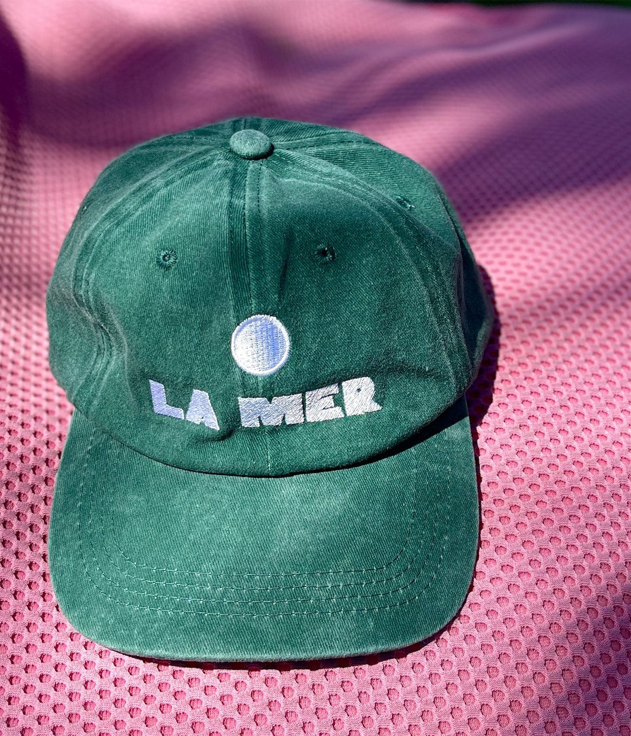 LA MER CAP- FADED GREEN | LITTLE PALMA |  LITTLE PALMA LA MER CAP- FADED GREEN