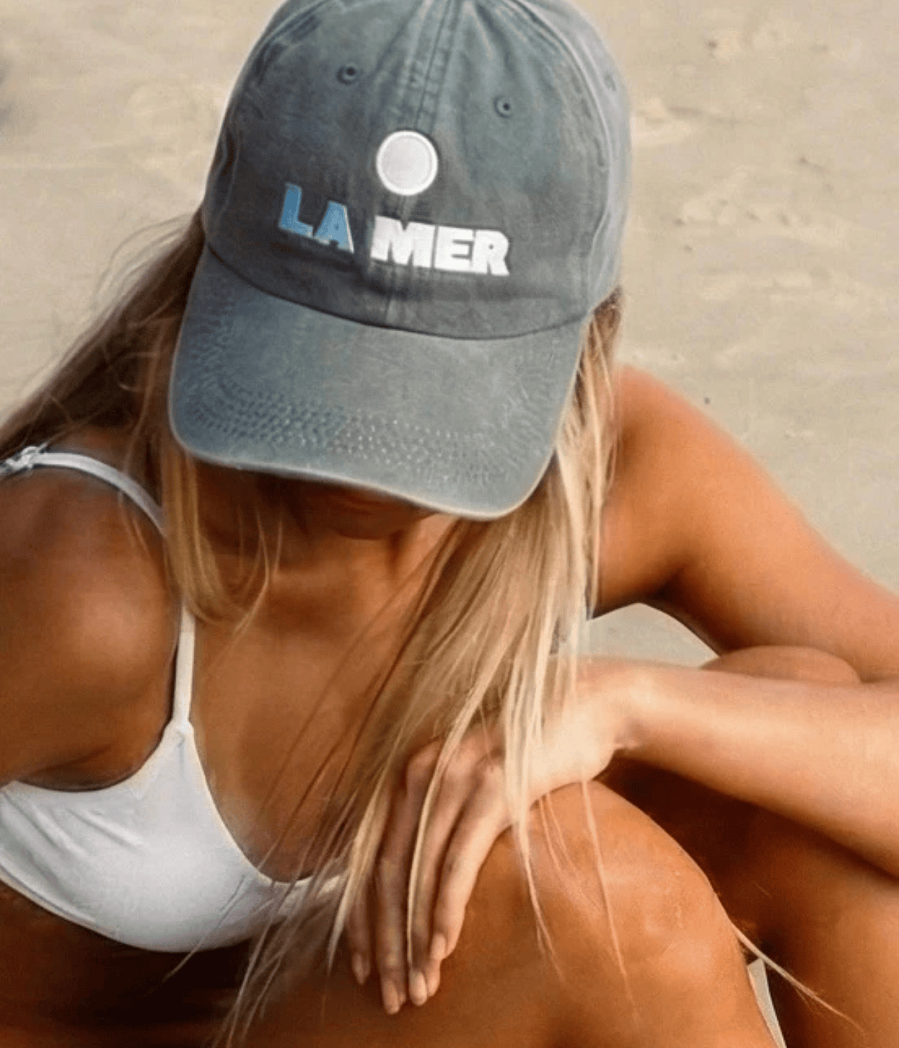 LA MER CAP | FADED GREY LITTLE PALMA LA MER CAP | FADED GREY