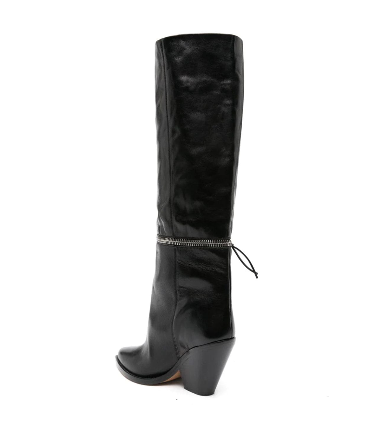 LARANE HIGH BOOTS- BLACK | ISABEL MARANT |  ISABEL MARANT LARANE HIGH BOOTS- BLACK