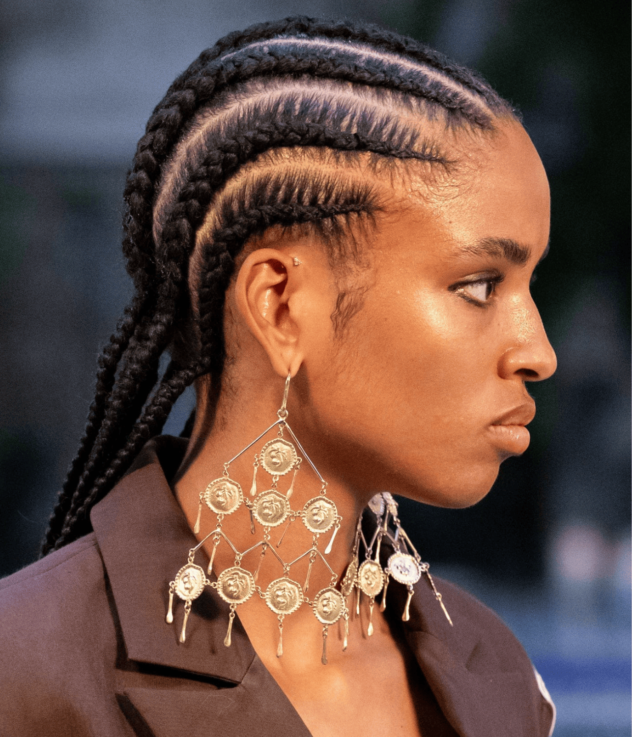 LE JARDIN COIN CHANDALIER EARRINGS | ALEMAIS FOR ARTISTS ONLY LE JARDIN COIN CHANDALIER EARRINGS