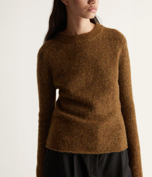 SAWYER SWEATER- TOBACCO