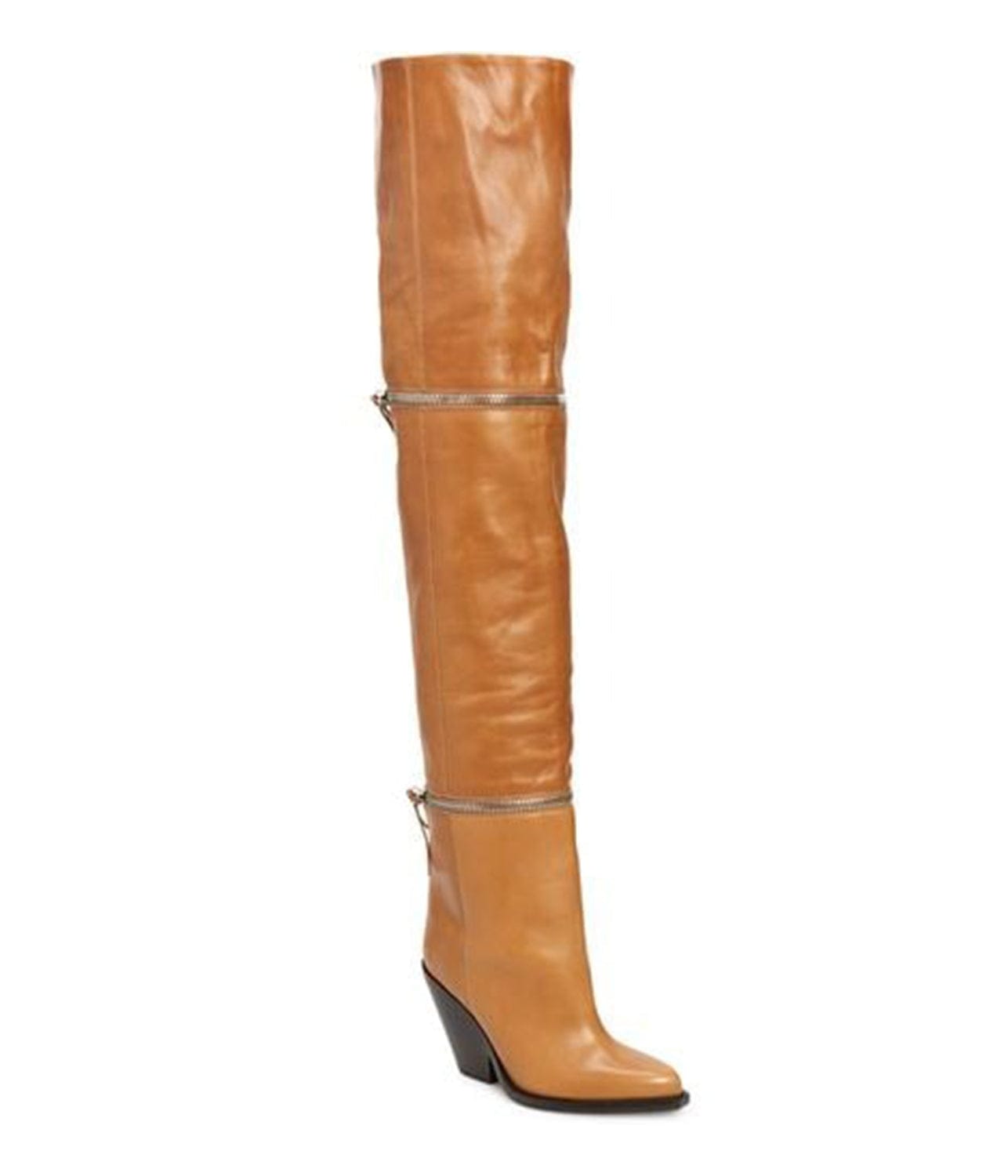 LELODIE THIGH BOOT- HAVANA | ISABEL MARANT |  ISABEL MARANT LELODIE THIGH BOOT- HAVANA