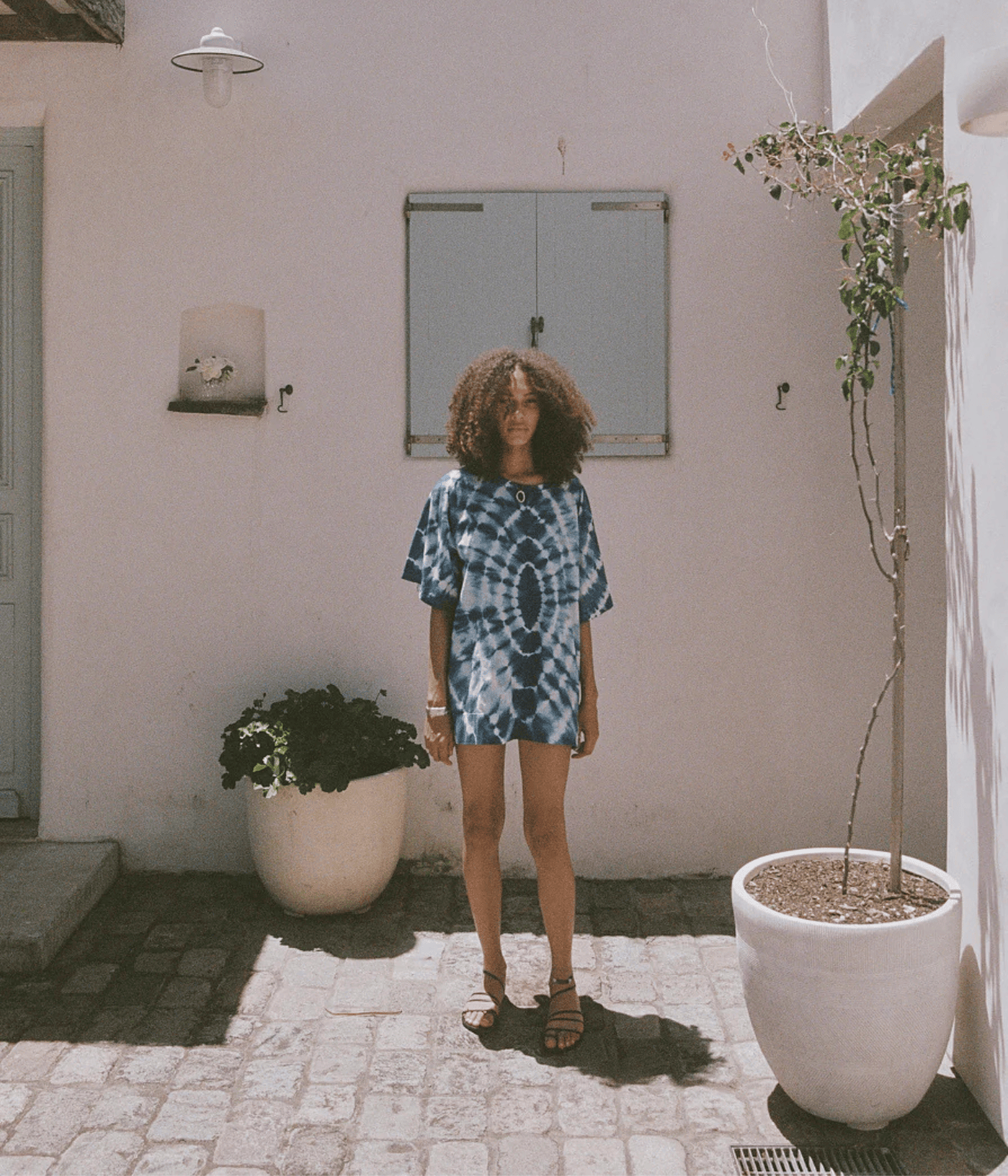 LIGHT BEINGS ORGANIC COTTON TEE DRESS | BLYSS STUDIOS BLYSS STUDIOS LIGHT BEINGS ORGANIC COTTON TEE DRESS