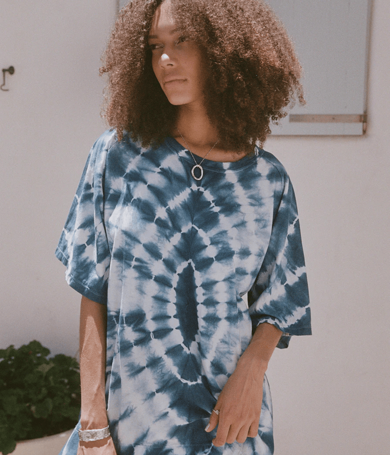 LIGHT BEINGS ORGANIC COTTON TEE DRESS | BLYSS STUDIOS BLYSS STUDIOS LIGHT BEINGS ORGANIC COTTON TEE DRESS