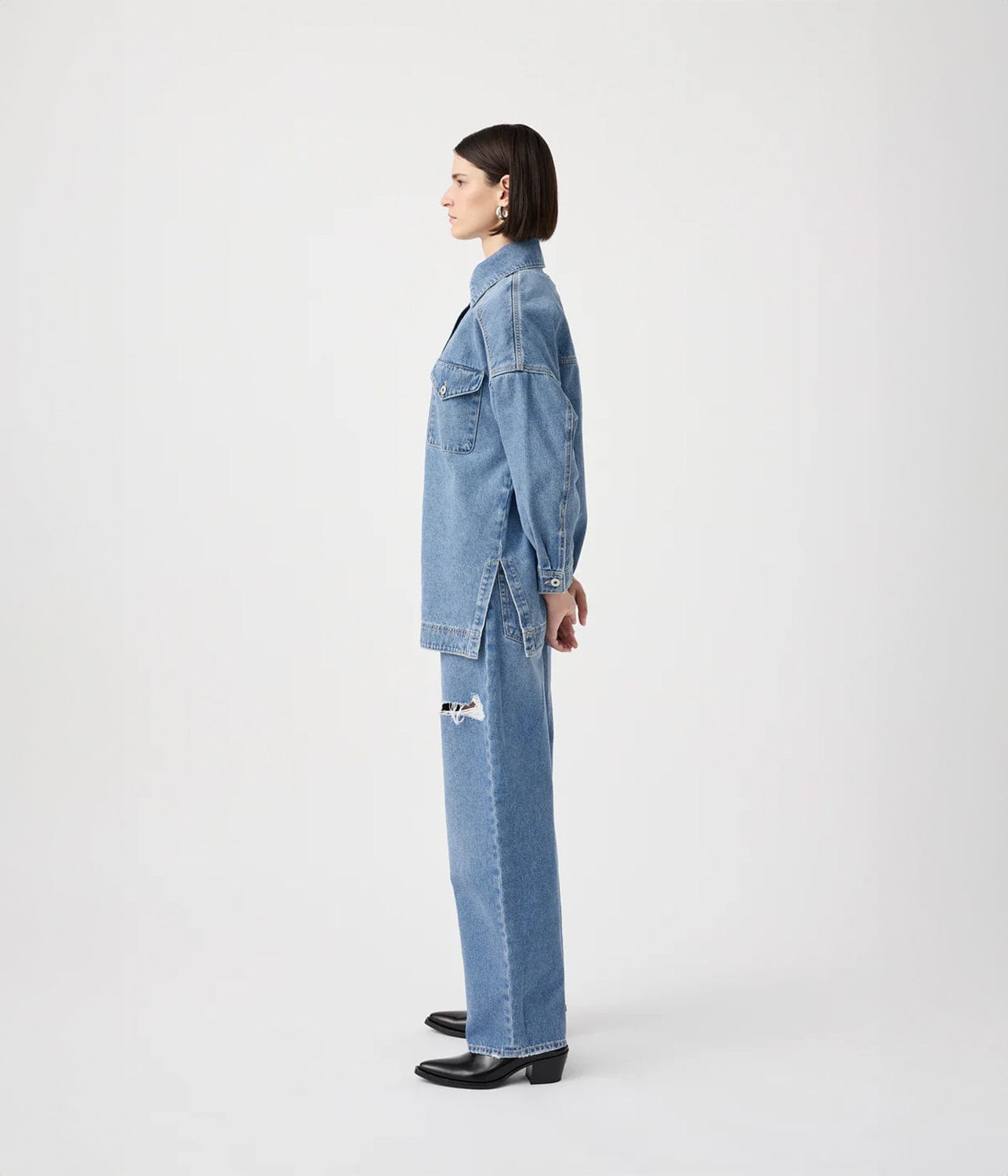 LINDSAY SHIRT- TOMORROW | OUTLAND DENIM |  OUTLAND DENIM LINDSAY SHIRT