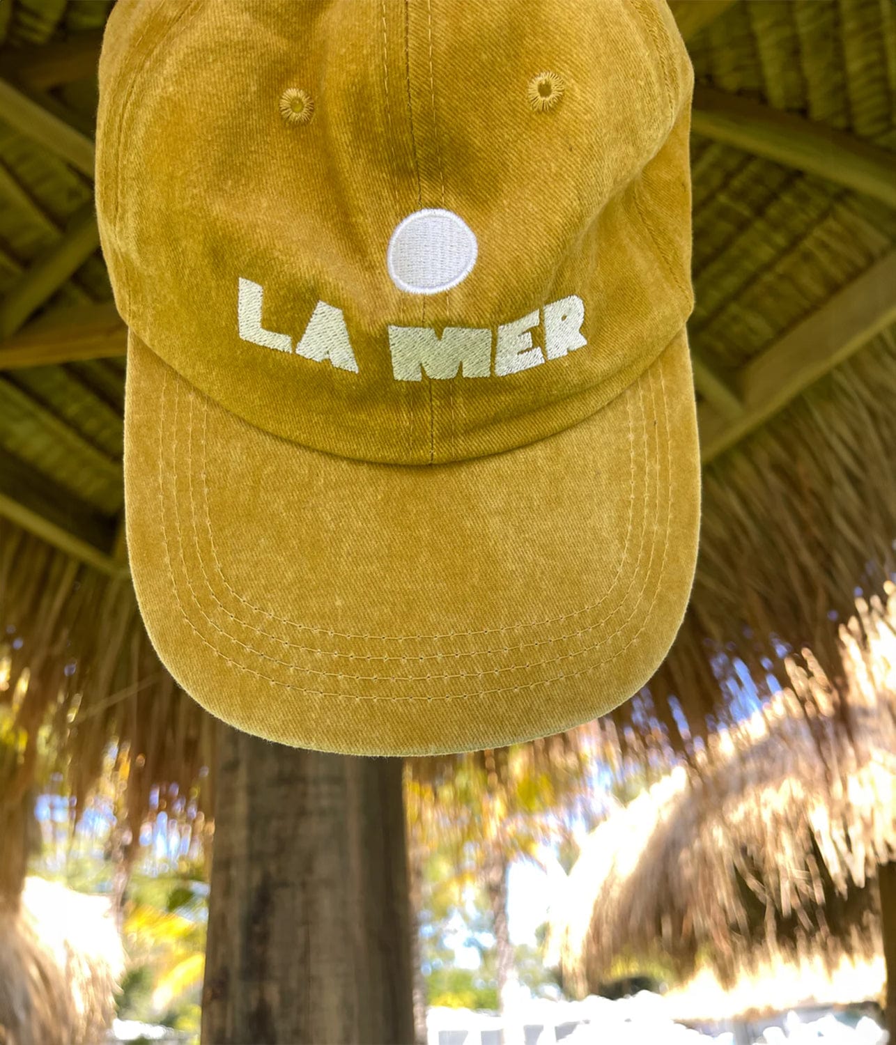 LITTLE PALMA LA MER CAP- MUSTARD