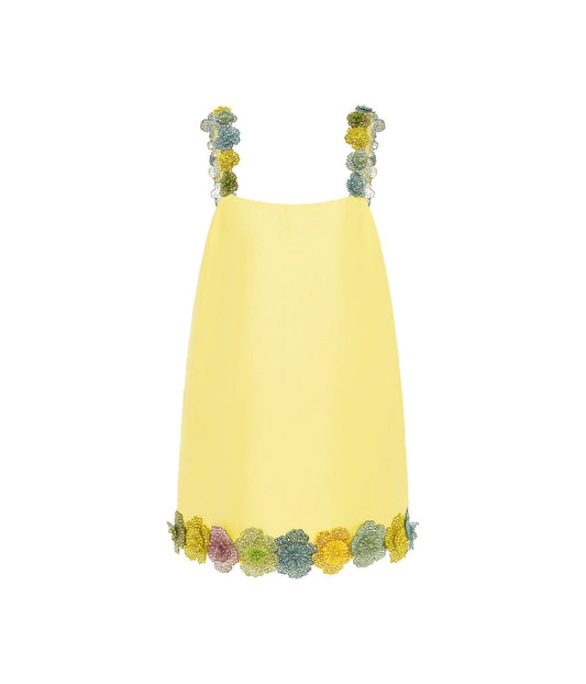 LOLITA MINI DRESS- LEMON |  ALEMAIS |  ALEMAIS LOLITA MINI DRESS- LEMON