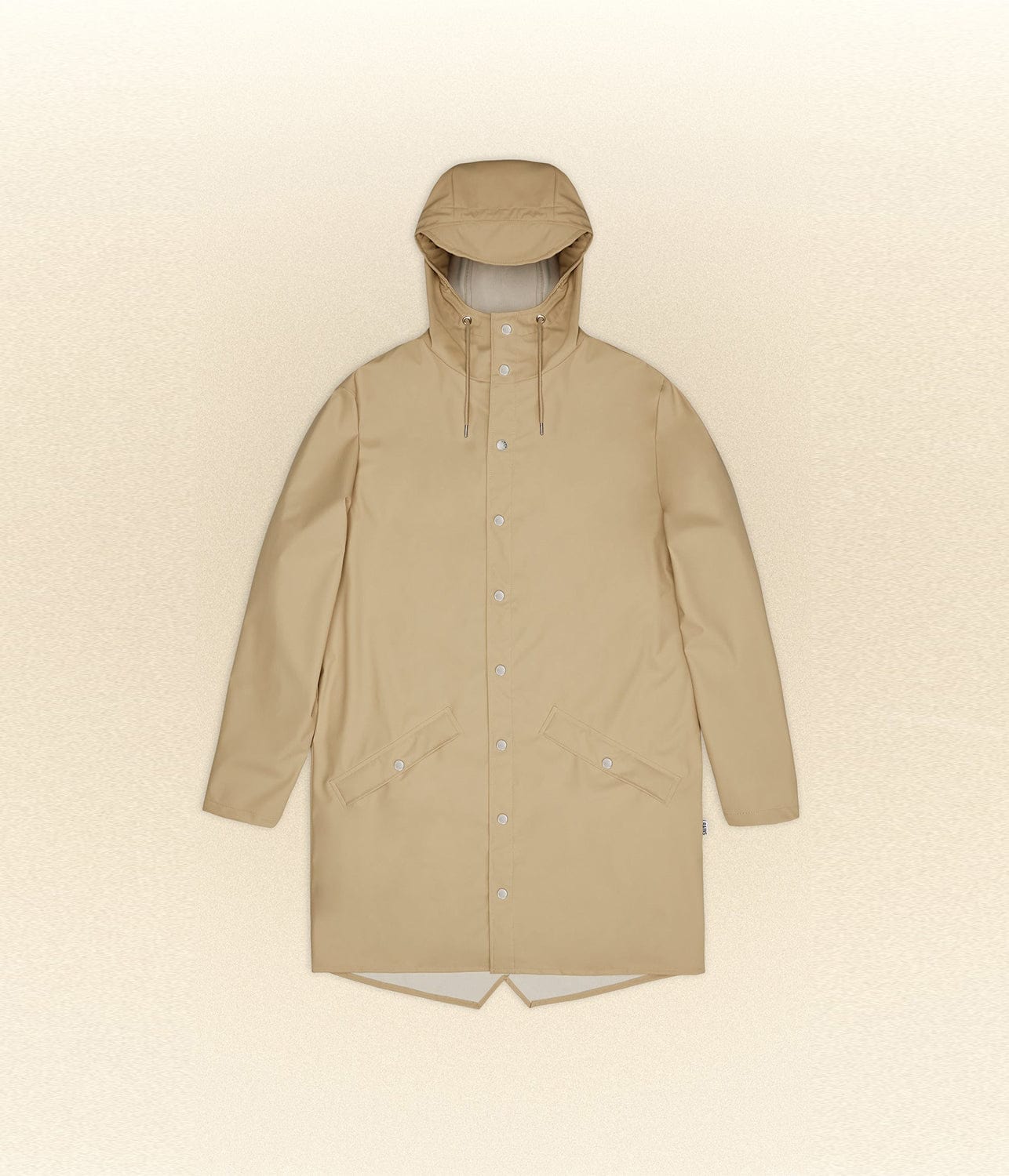 LONG JACKET- SAND | RAINS | RAINS LONG JACKET- SAND