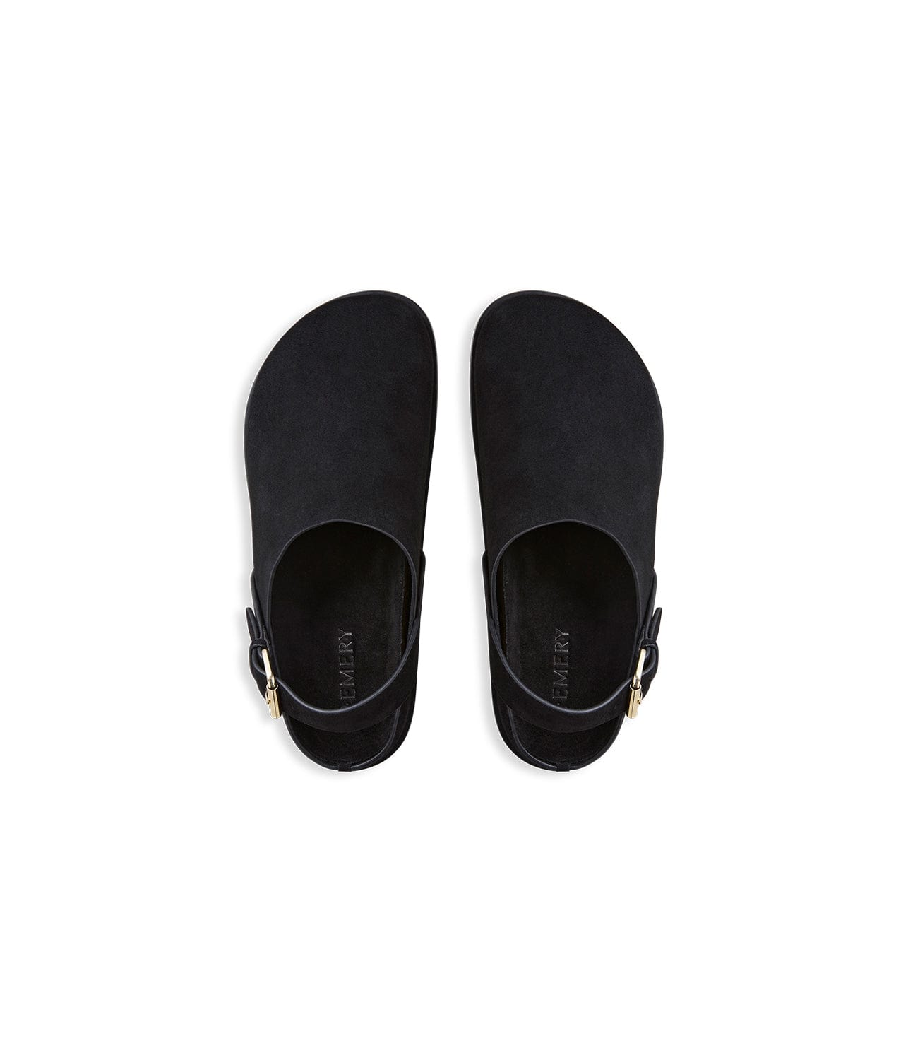 LOUIS CLOG- BLACK SUEDE | A.EMERY | A.EMERY LOUIS CLOG- BLACK SUEDE