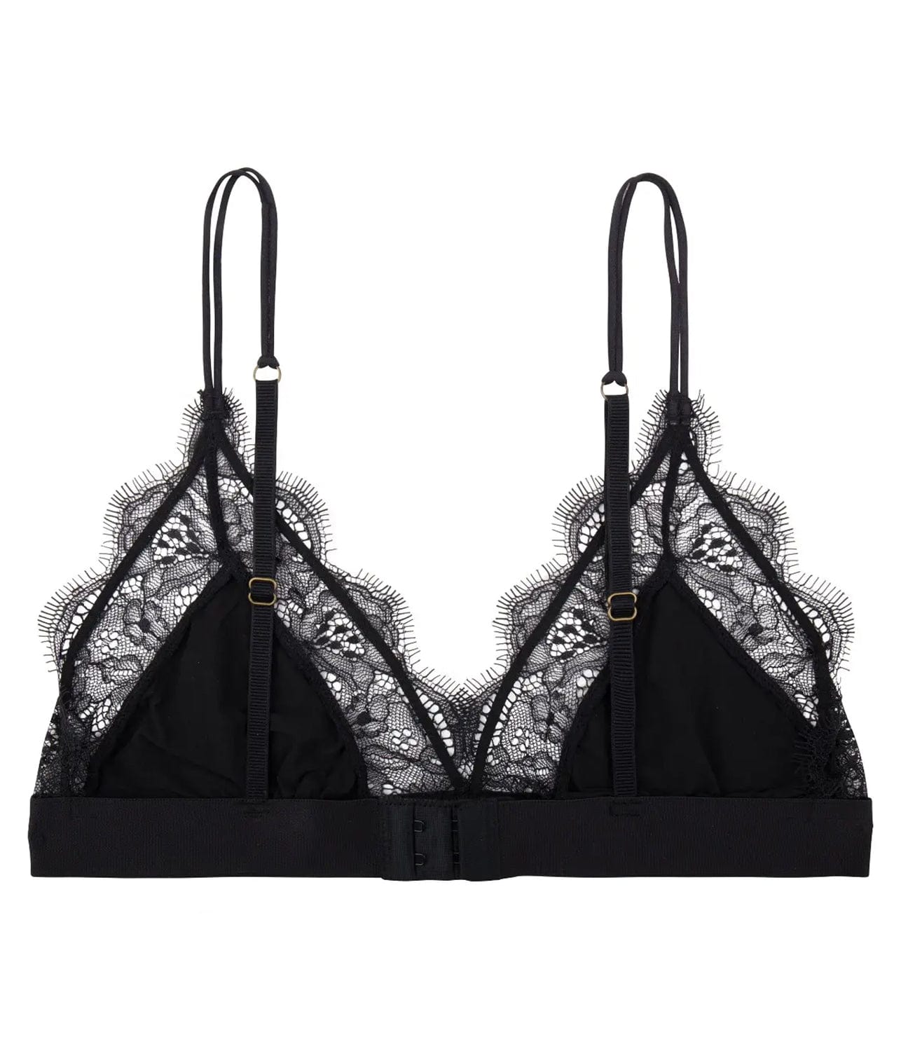 LOVE LACE TRIANGLE BRALETTE- BLACK | LOVE STORIES | LOVE STORIES LOVE LACE TRIANGLE BRALETTE- BLACK