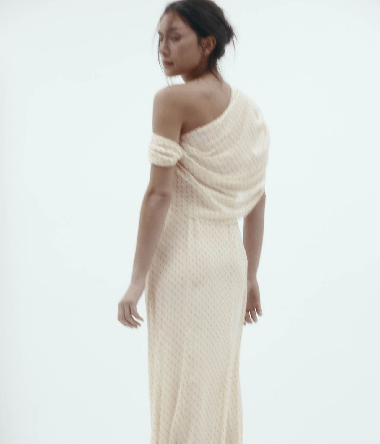 LUCILLE DRESS | HARRIS TAPPER | CREAM POKA HARRIS TAPPER LUCILLE DRESS