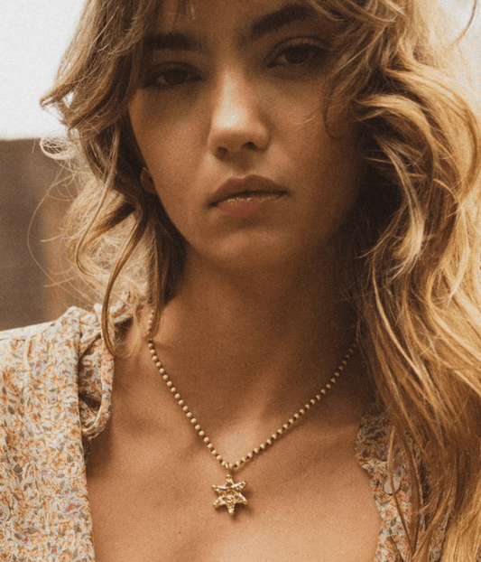 LUCKY STAR NECKLACE - HAZEL ANNI LU LUCKY STAR NECKLACE - HAZEL