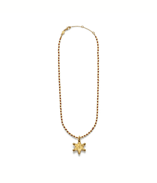 LUCKY STAR NECKLACE - HAZEL ANNI LU LUCKY STAR NECKLACE - HAZEL