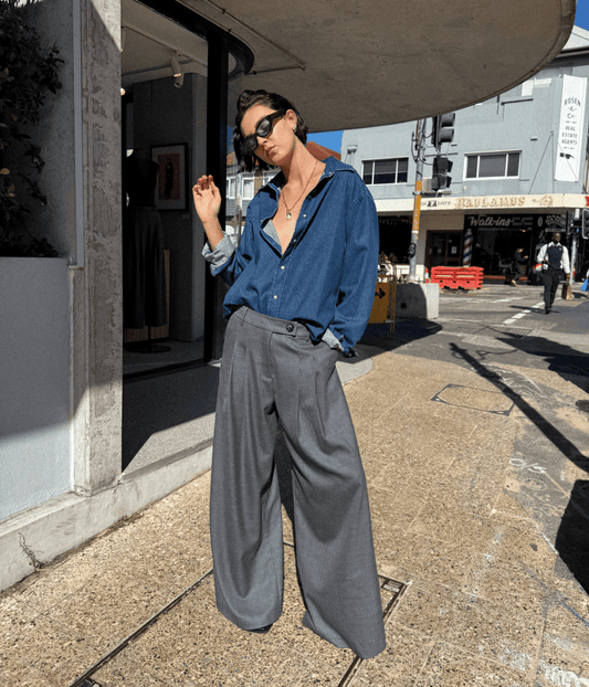 LUKA PANTS GREY | ANNA QUAN ANNA QUAN LUKA PANTS GREY