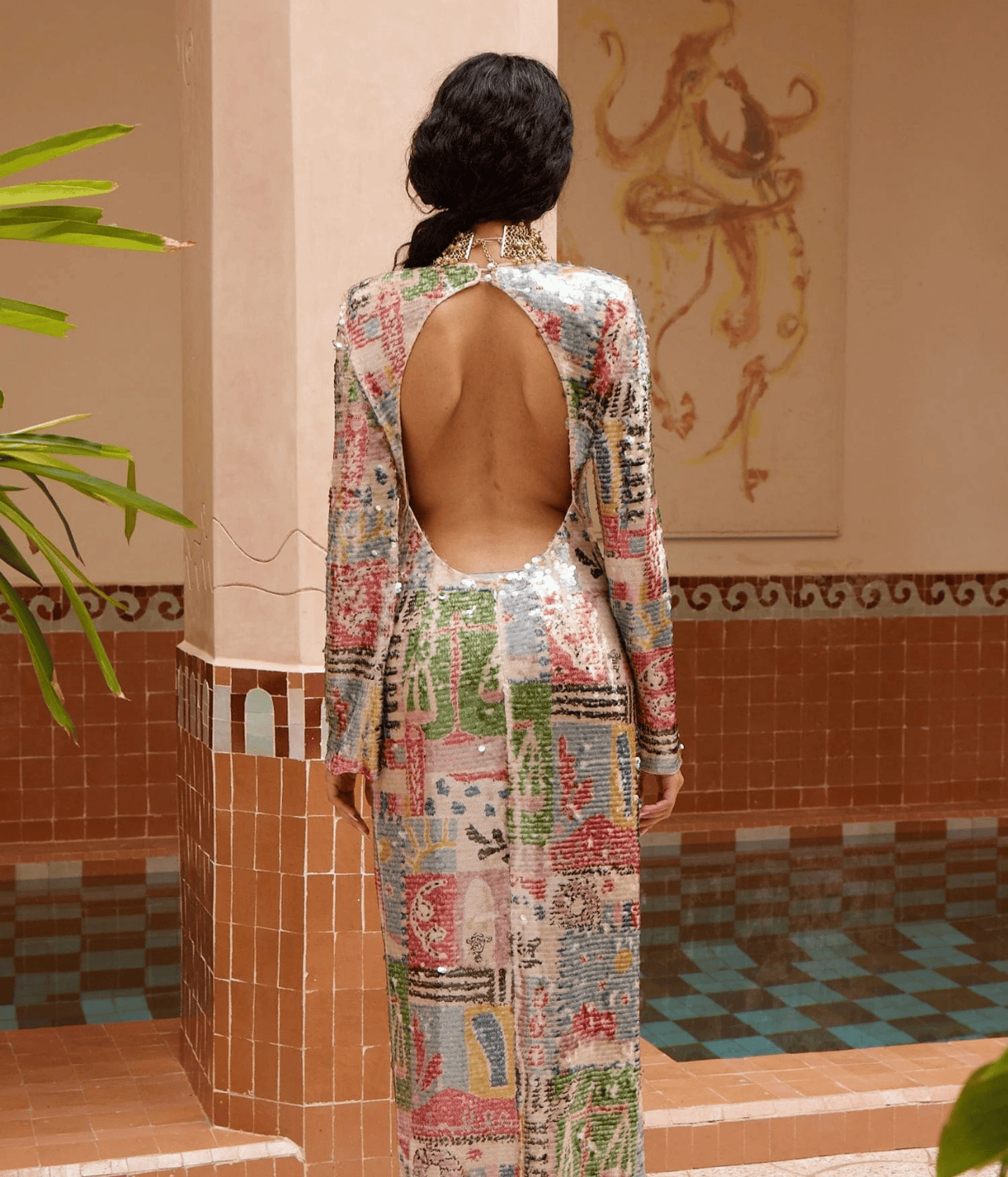 LUMIRA SEQUIN GOWN | ALEMAIS ALEMAIS LUMIRA SEQUIN GOWN