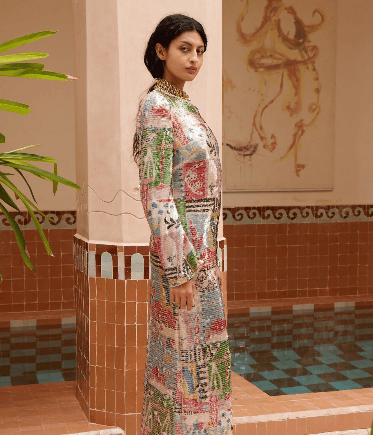 LUMIRA SEQUIN GOWN | ALEMAIS ALEMAIS LUMIRA SEQUIN GOWN