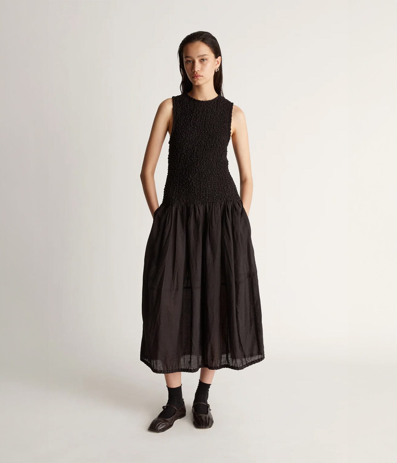 MAE DRESS- BLACK | LEE MATHEWS |  LEE MATHEWS MAE DRESS- BLACK