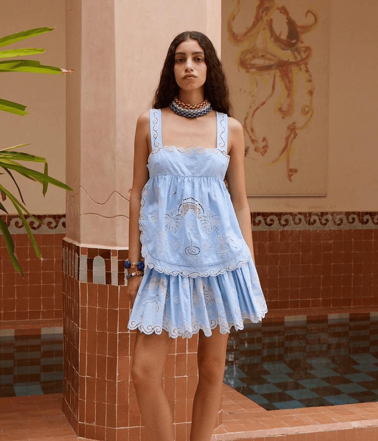 MAIZY EMBROIDERED CAMI TOP | ALEMAIS  ALEMAIS MAIZY EMBROIDERED CAMI TOP