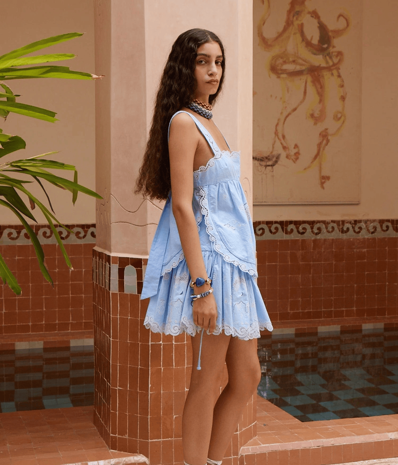 MAIZY EMBROIDERED CAMI TOP | ALEMAIS  ALEMAIS MAIZY EMBROIDERED CAMI TOP