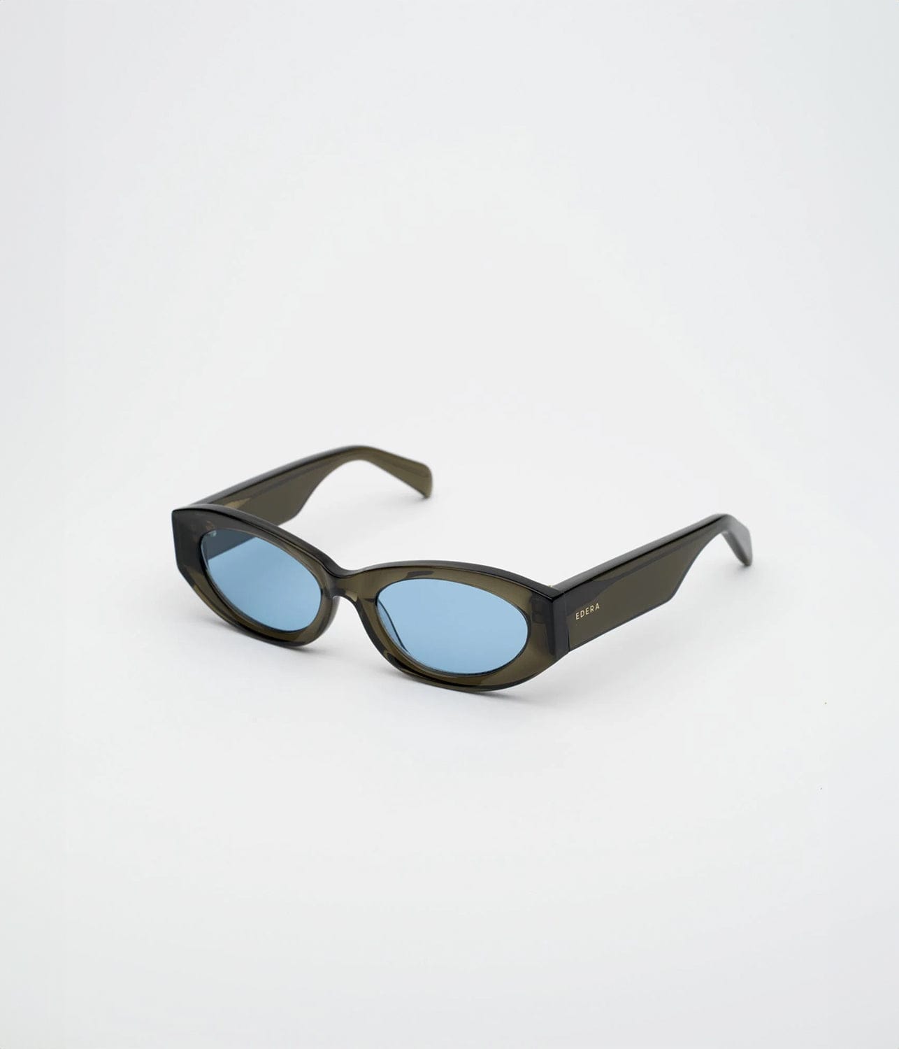 MARGEAUX SUNGLASSES- BLACK | EDERA |  EDERA MARGAUX SUNGLASSES- MOSS GREEN