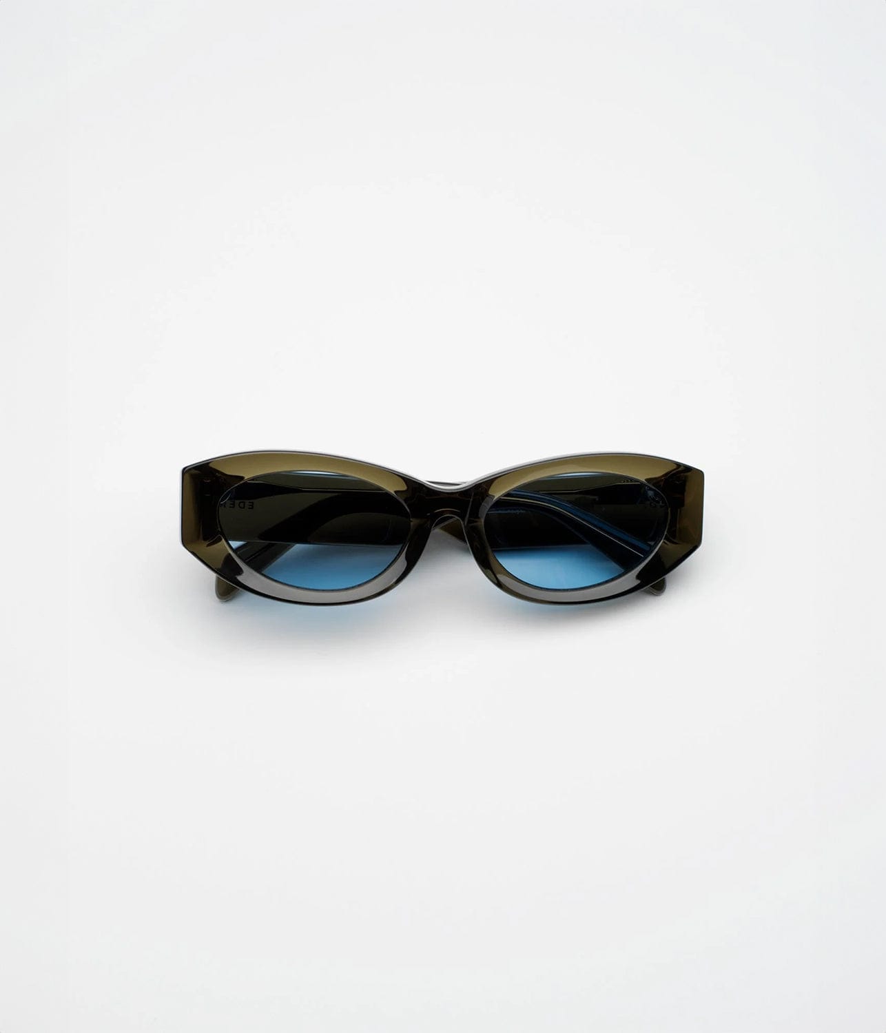 MARGEAUX SUNGLASSES- BLACK | EDERA |  EDERA MARGAUX SUNGLASSES- MOSS GREEN