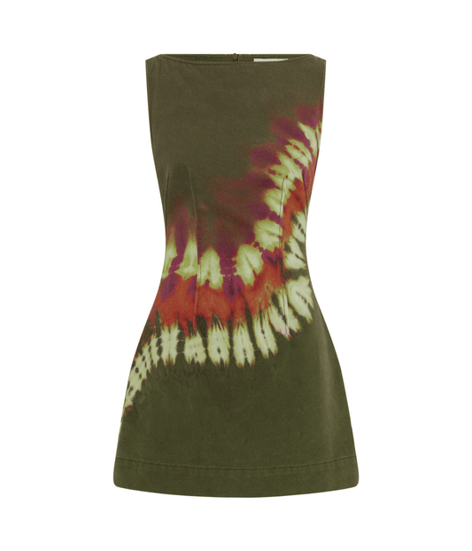 MARILYN DENIM MINI DRESS | ALEMAIS ALEMAIS MARILYN DENIM MINI DRESS