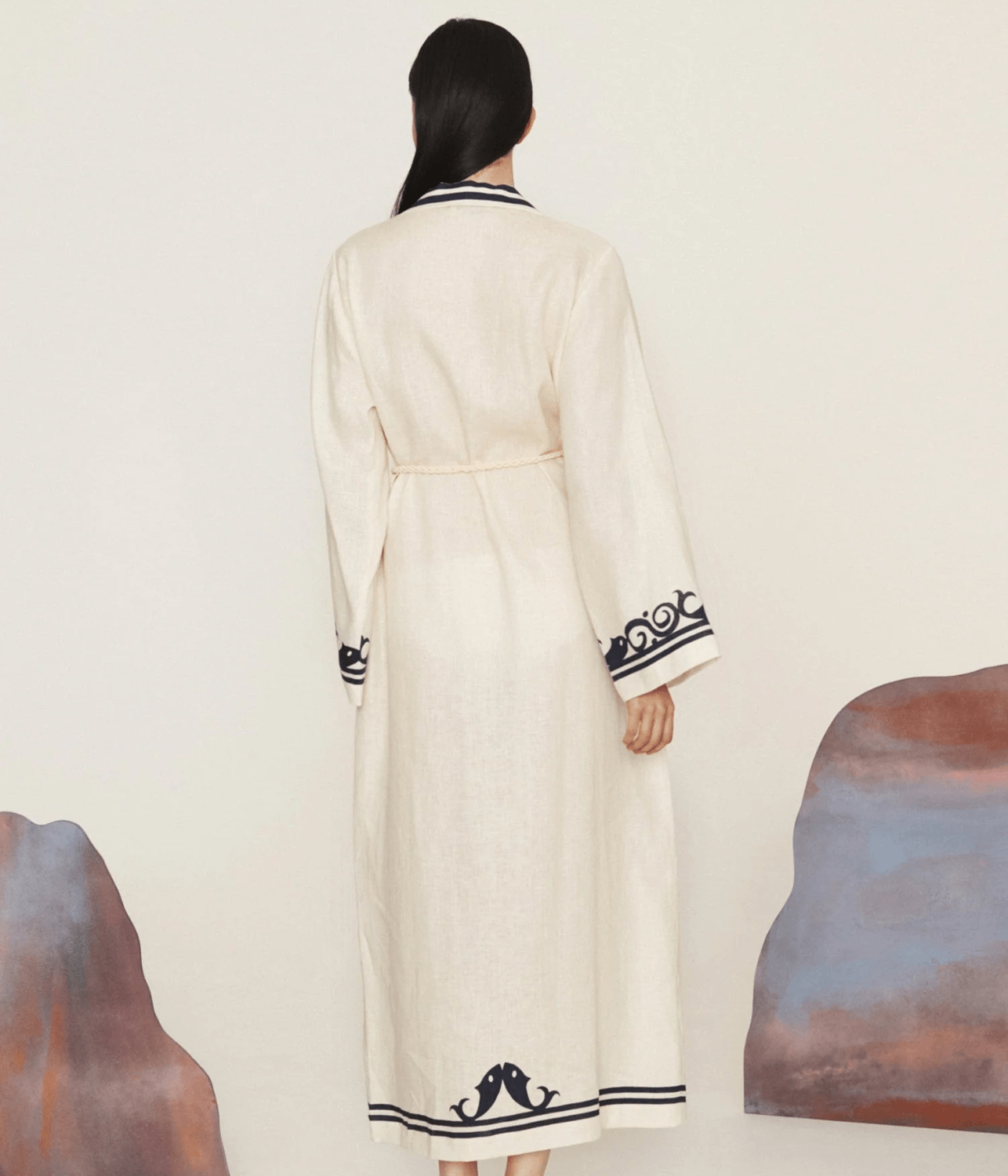 MARINE SHIRTDRESS | ALEMAIS ALEMAIS MARINE SHIRTDRESS