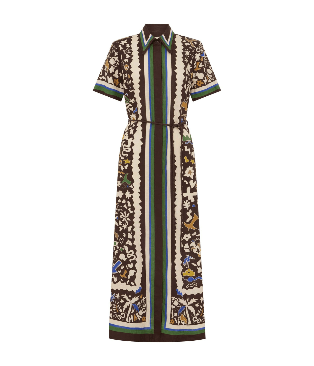 MAROC SHIRTDRESS | ALEMAIS  ALEMAIS MAROC SHIRTDRESS