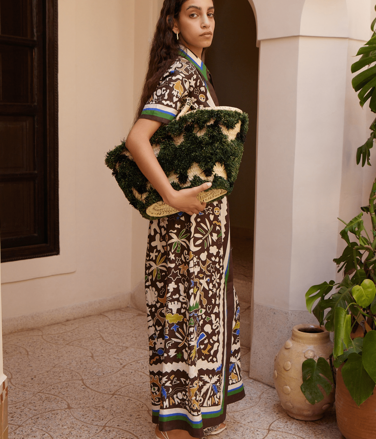 MAROC SHIRTDRESS | ALEMAIS  ALEMAIS MAROC SHIRTDRESS