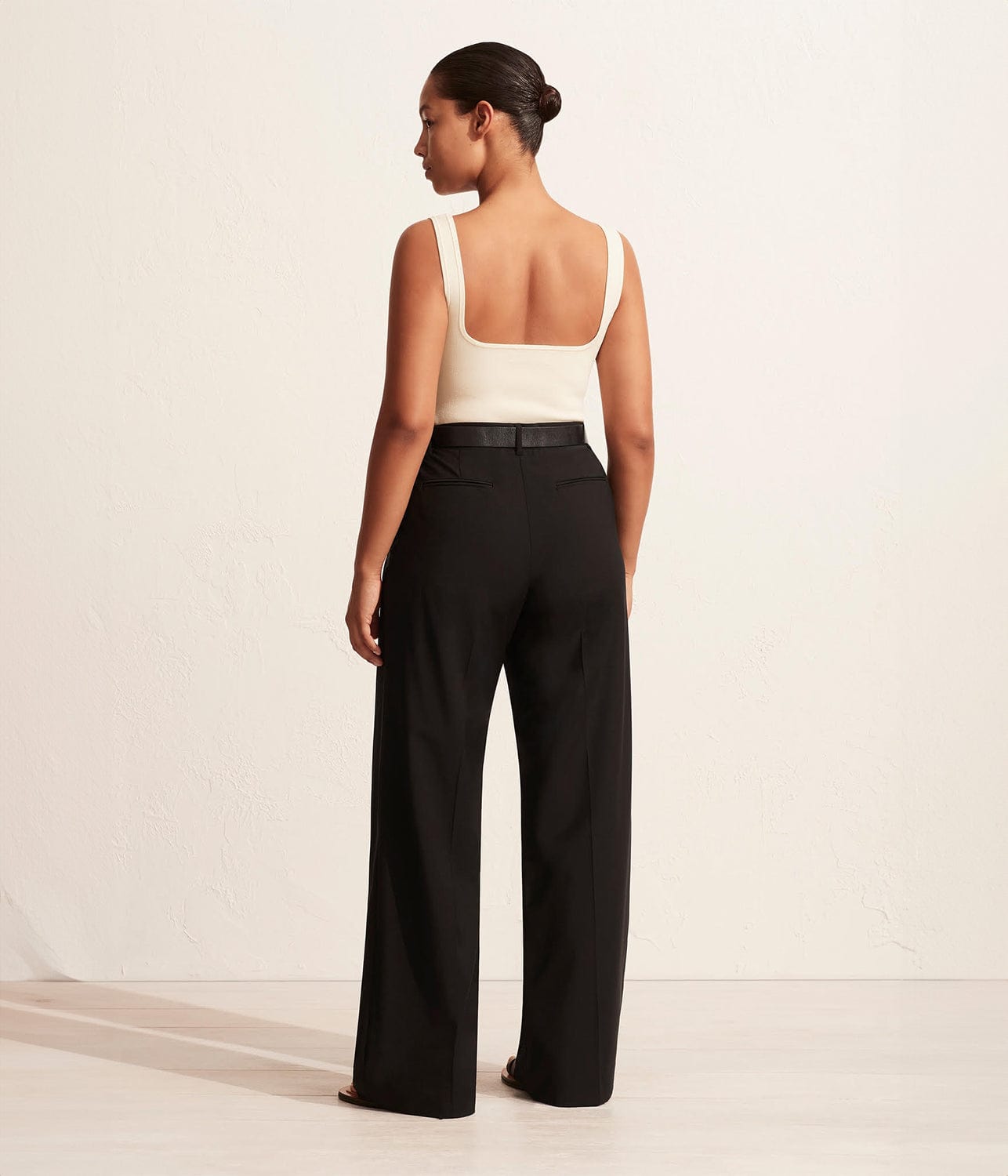 MATTEAU RELAXED TAILORED TROUSER BLACK