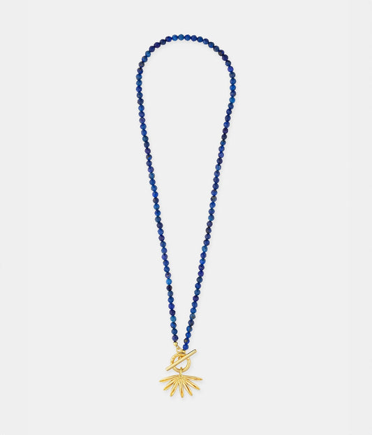 MAXIMOVA SUN SIREN NECKLACE- BLUE