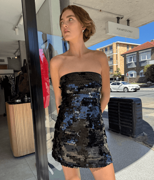 MERMAID MINI DRESS | PARIS GEORGIA PARIS GEORGIA MERMAID MINI DRESS