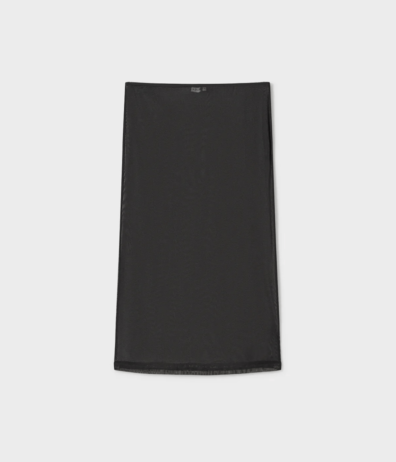 MESH SKIRT | SILK LAUNDRY | BLACK FOR ARTISTS ONLY MESH SKIRT BLACK