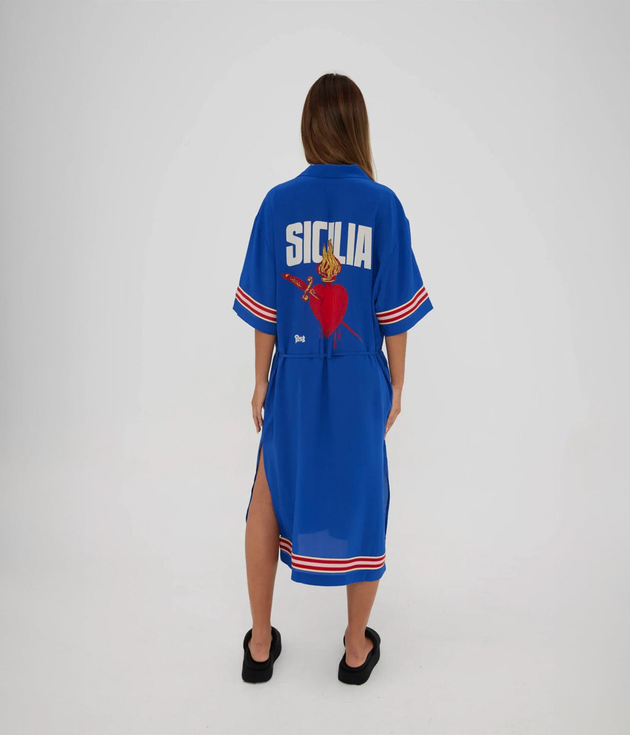 MSG SICILIA KIMONO- ROYAL BLUE | SOMETHING VERY SPECIAL |  SOMETHING VERY SPECIAL MSG SICILIA KIMONO- ROYAL BLUE