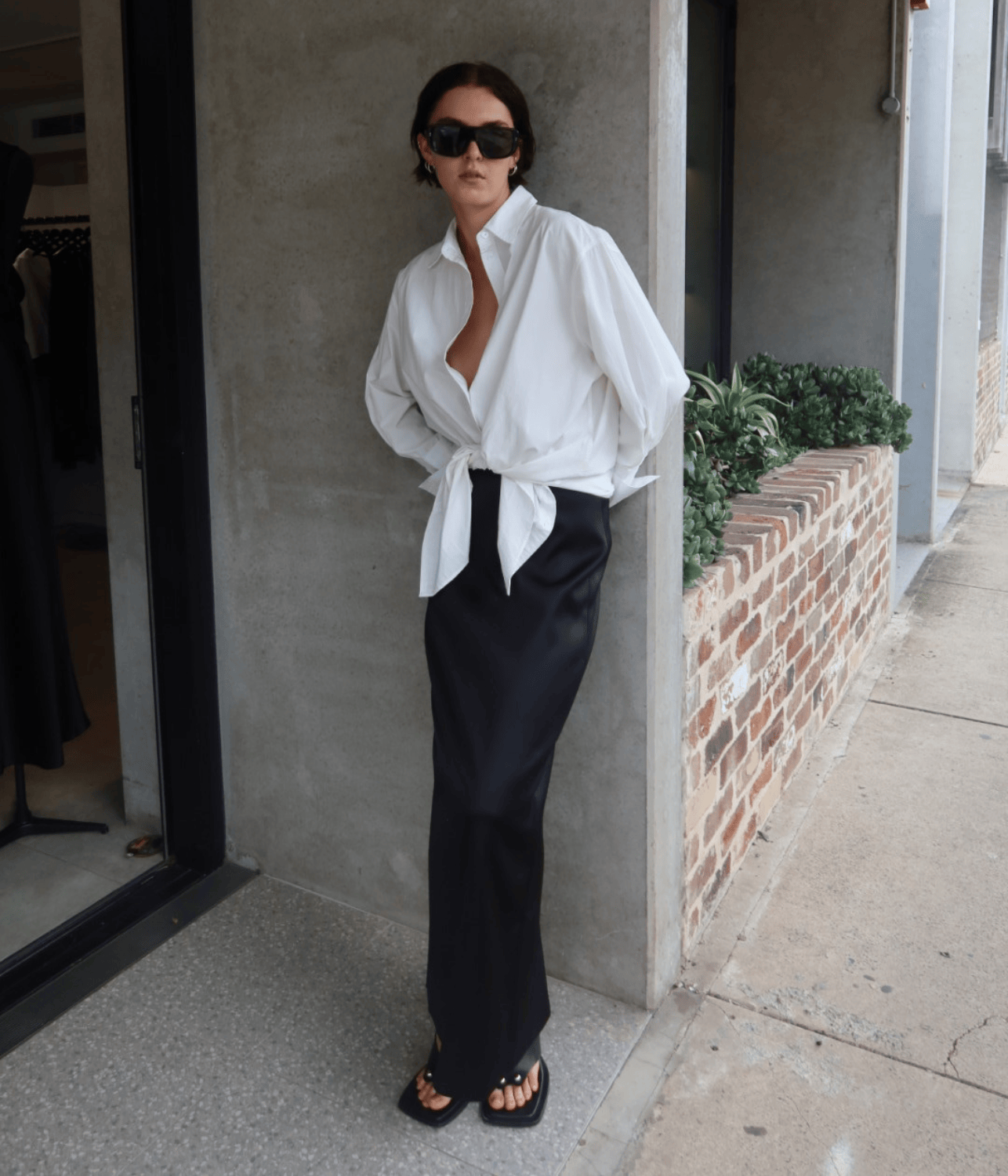 OFF WHITE DRESS SHIRT | ROBEY ROBEY OFF WHITE DRESS SHIRT