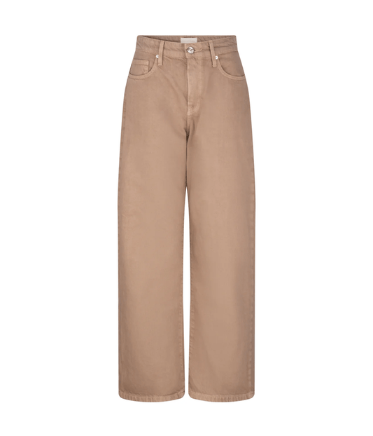 OLIVE MID SLOUCHY WIDE JEAN | OUTLAND DENIM OUTLAND DENIM OLIVE JEAN