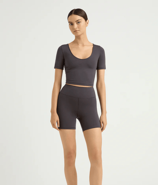  ONDA Collagen HIGH RISE BIKER | BAYTHE BAYTHE ONDA COLLAGEN HIGH RISE BIKE SHORT
