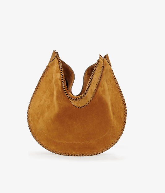 OSKAN SOFT HOBO BAG- COGNAC | ISABEL MARANT |  ISABEL MARANT OSKAN SOFT HOBO BAG - COGNAC