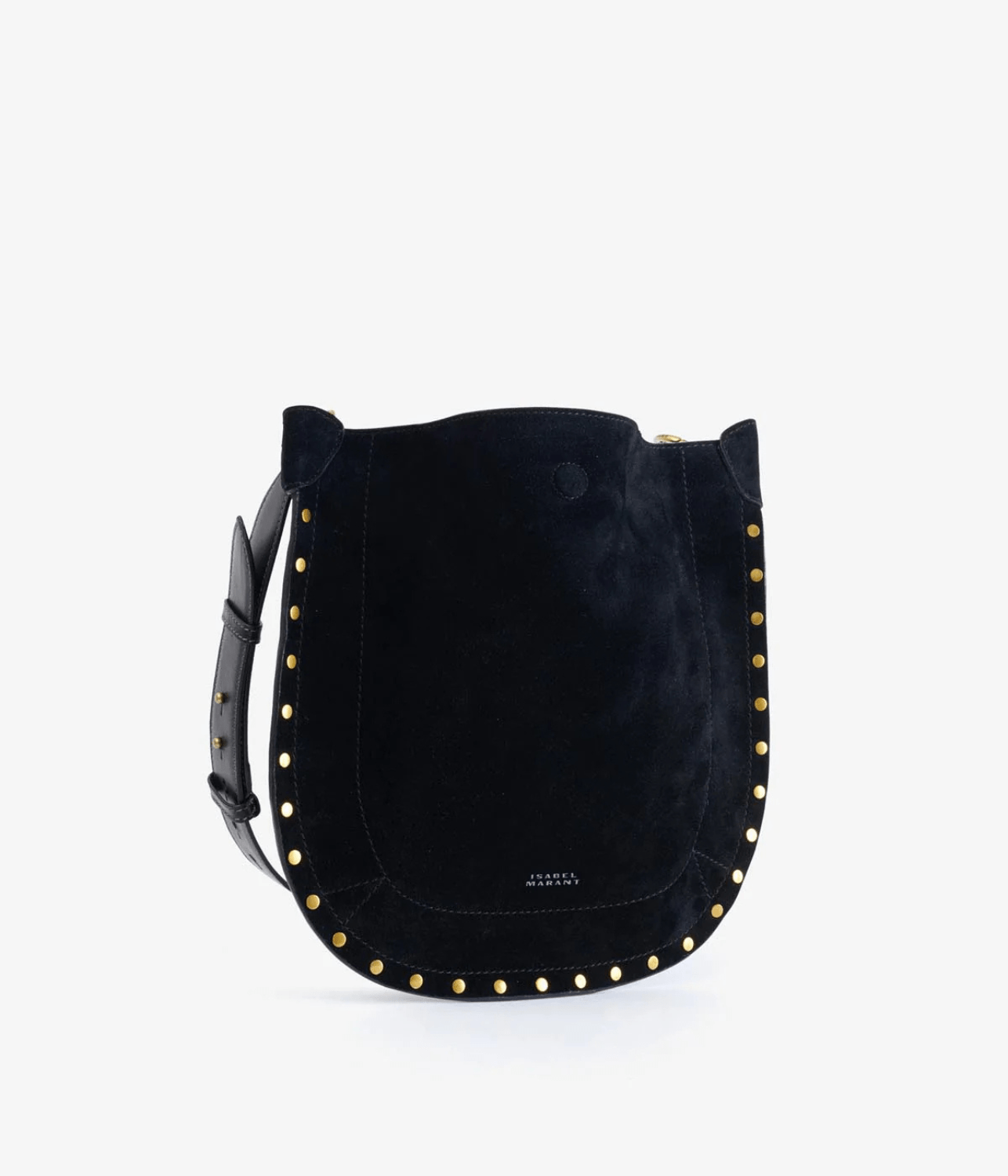 OSKAN SOFT SHOULDER BAG- BLACK | ISABEL MARANT |  ISABEL MARANT OSKAN SOFT SHOULDER BAG - BLACK