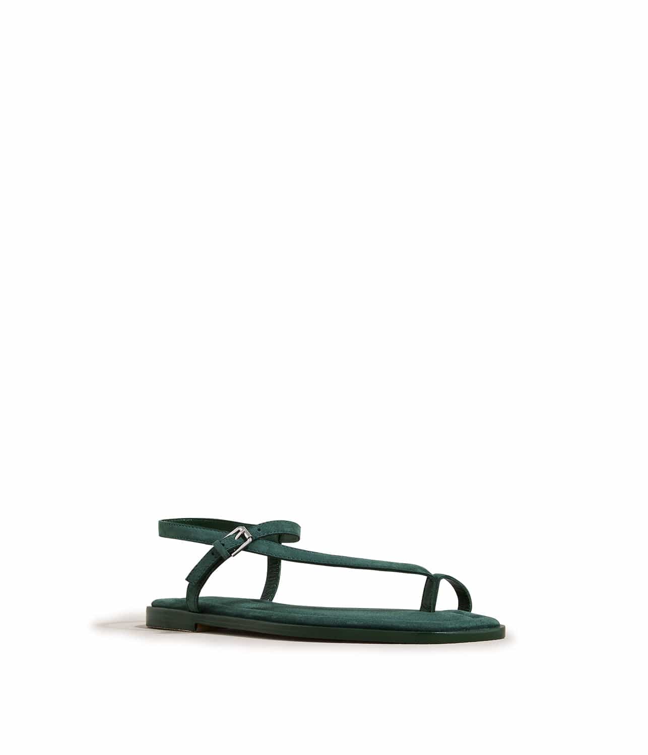 PAE SANDAL- SEEWEED SUEDE | A.EMERY |  A.EMERY PAE SANDAL- SEAWEED SUEDE