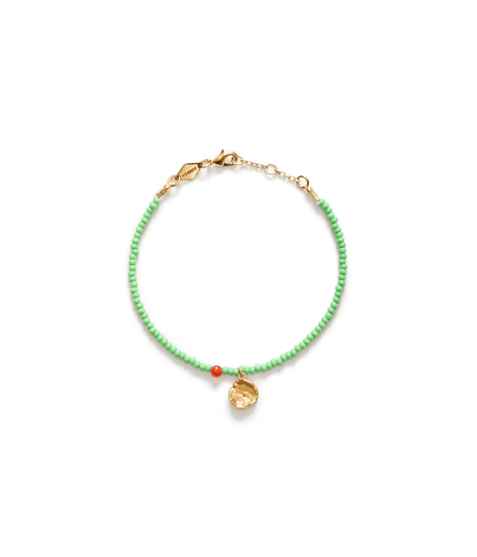 PEYOTE BRACELET | APPLE GREEN ANNI LU PEYOTE BRACELET | APPLE GREEN