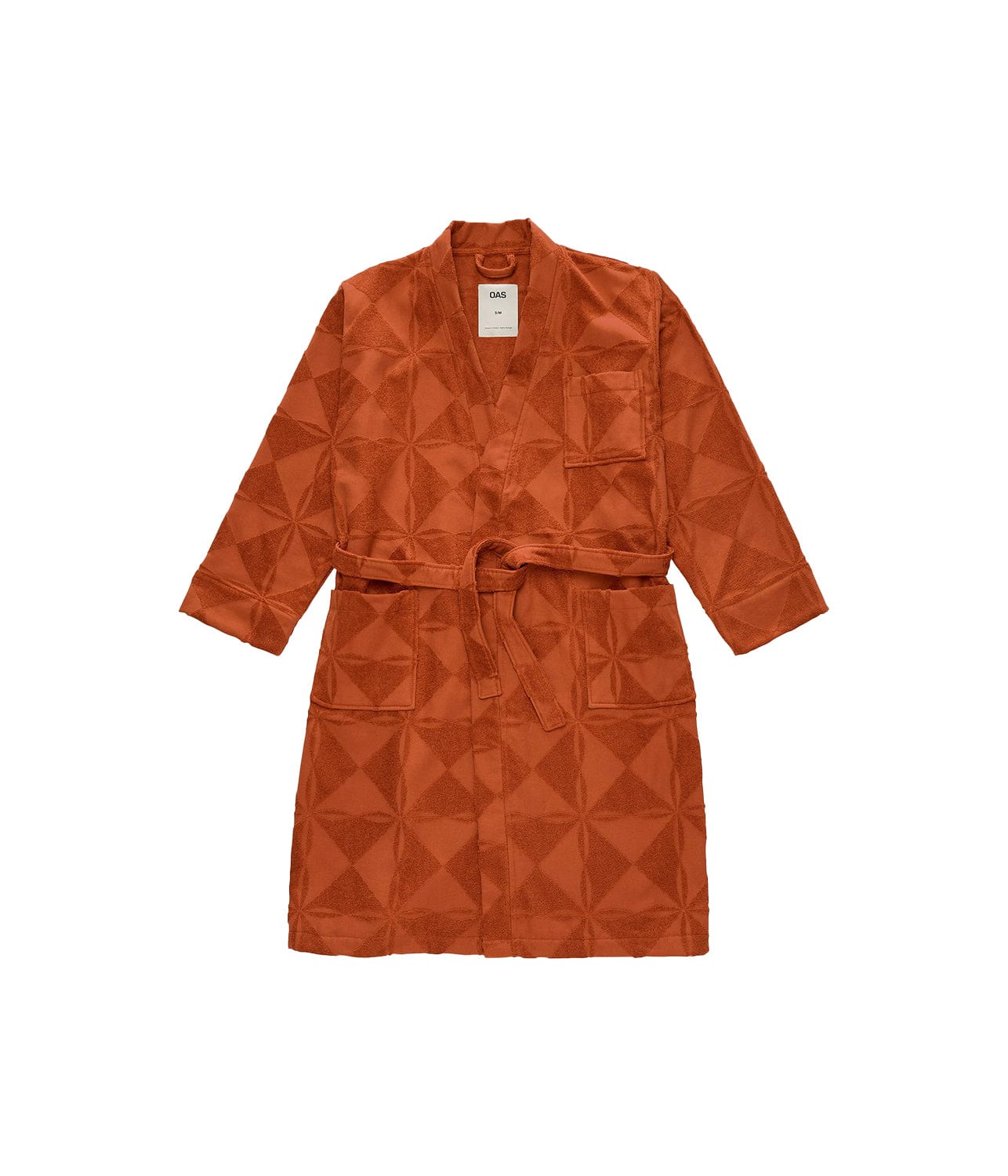 PLATEAU ROBE- TERRACOTTA | OAS COMPANY |  OAS COMPANY PLATEAU ROBE- TERRACOTTA