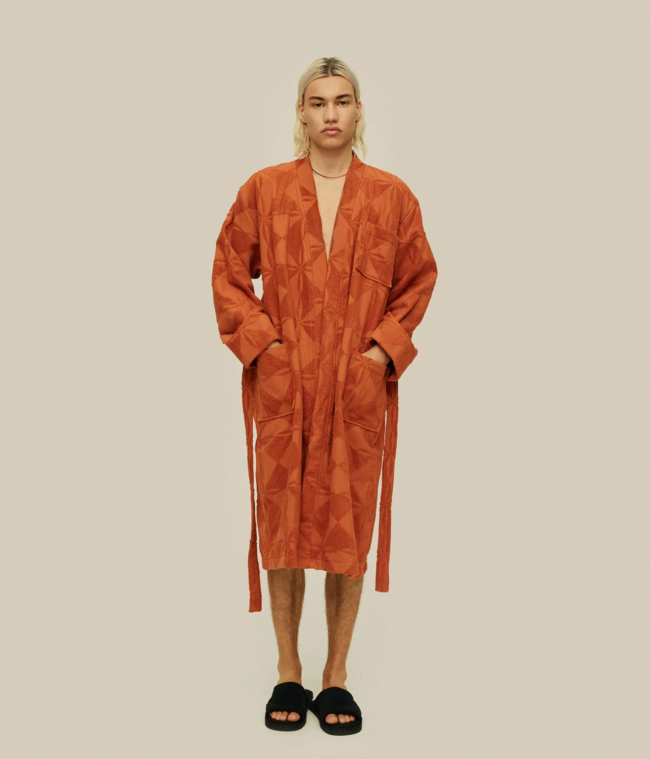 PLATEAU ROBE- TERRACOTTA | OAS COMPANY |  OAS COMPANY PLATEAU ROBE- TERRACOTTA